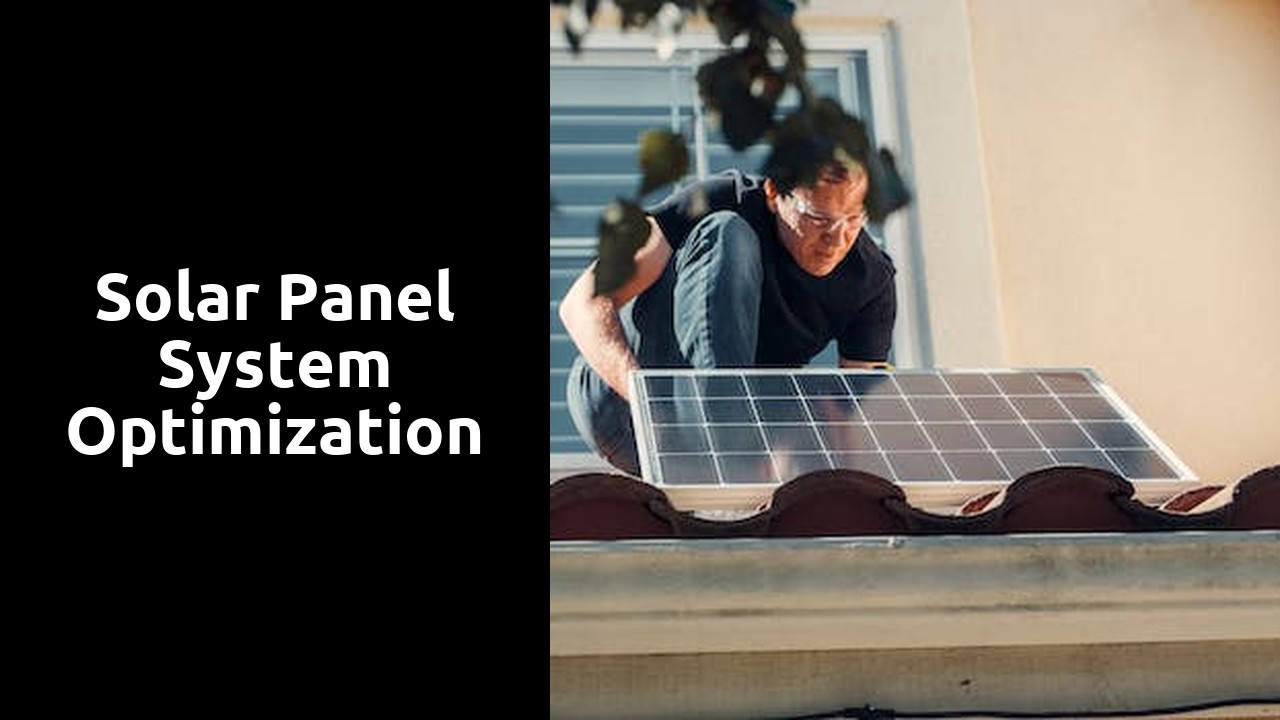 Solar Panel System Optimization